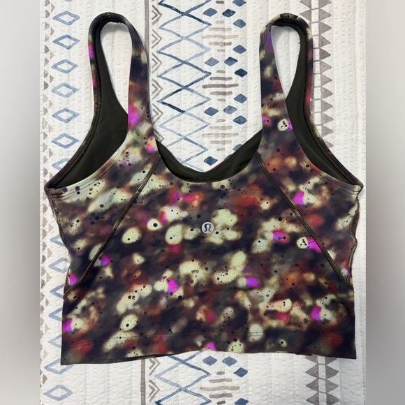 Lululemon Align Tank Top in Soft Focus Splatter Green Multi - Picture 5 of 6